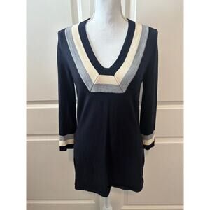 Tory Burch 100% Merino Wool Tunic Sweater Size S